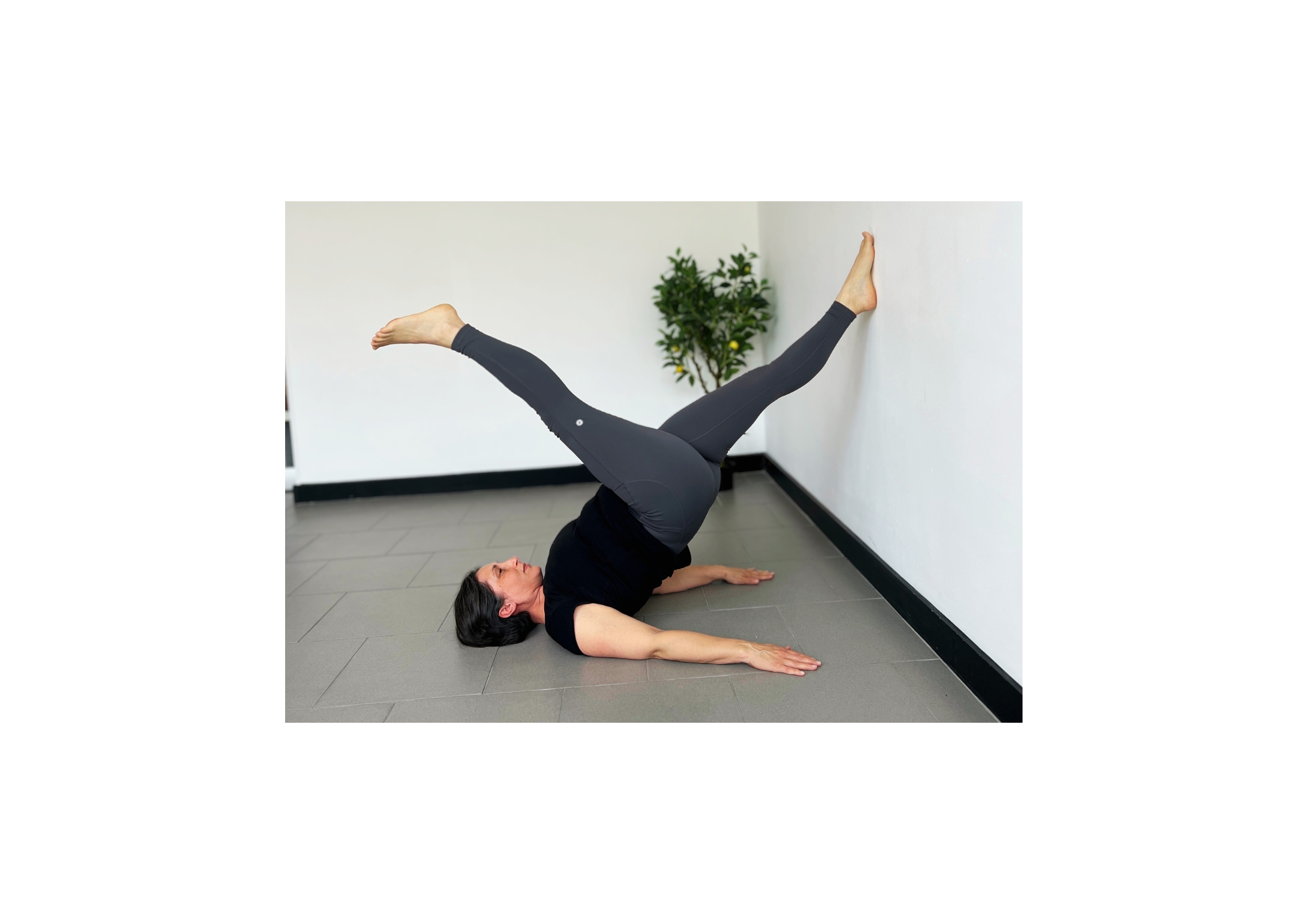 Amy kellow Wall Pilates
